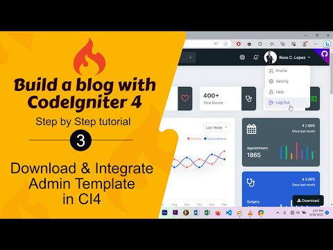 #3. How to Integrate DeskApp Admin Template in CodeIgniter 4