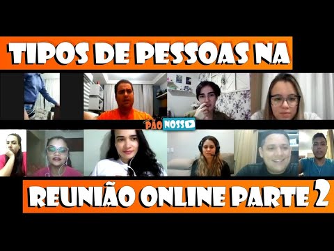 TIPOS DE PESSOAS NA REUNIÃO ONLINE / pt2 -  MP