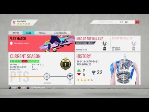 FIFA 20 Pro Clubs - Union Medelin Division 1