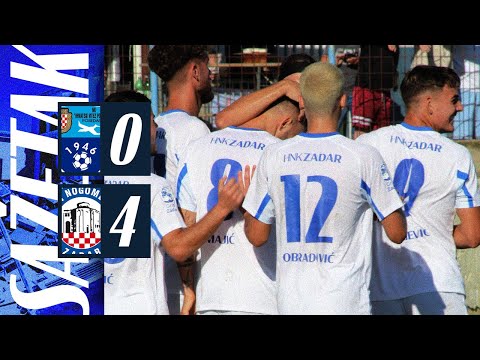 SAŽETAK: 6. kolo NK Hrvatski Vitez Posedarje - HNK Zadar 0:4