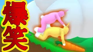 不自由過ぎるウサギのゲームがヤバ過ぎて笑うしかなかった - Super Bunny Man ＃1