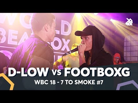 FOOTBOXG vs D-LOW | WBC 7ToSmoke Battle 2018 | Battle 7