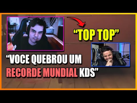A MELHOR ENTREVISTA DE TODAS! REAÇÃO DO KDS AO DESCOBRIR QUE QUEBROU UM RECORDE MUNDIAL - R6 CLIPS