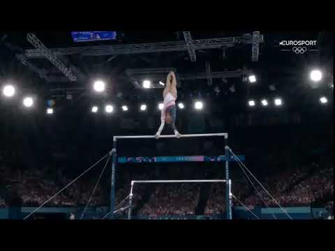 Sunisa Lee Bars Team Final 2024 Olympics