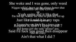 Curren$y & Wiz Khalifa - The Planes (on screen lyrics)