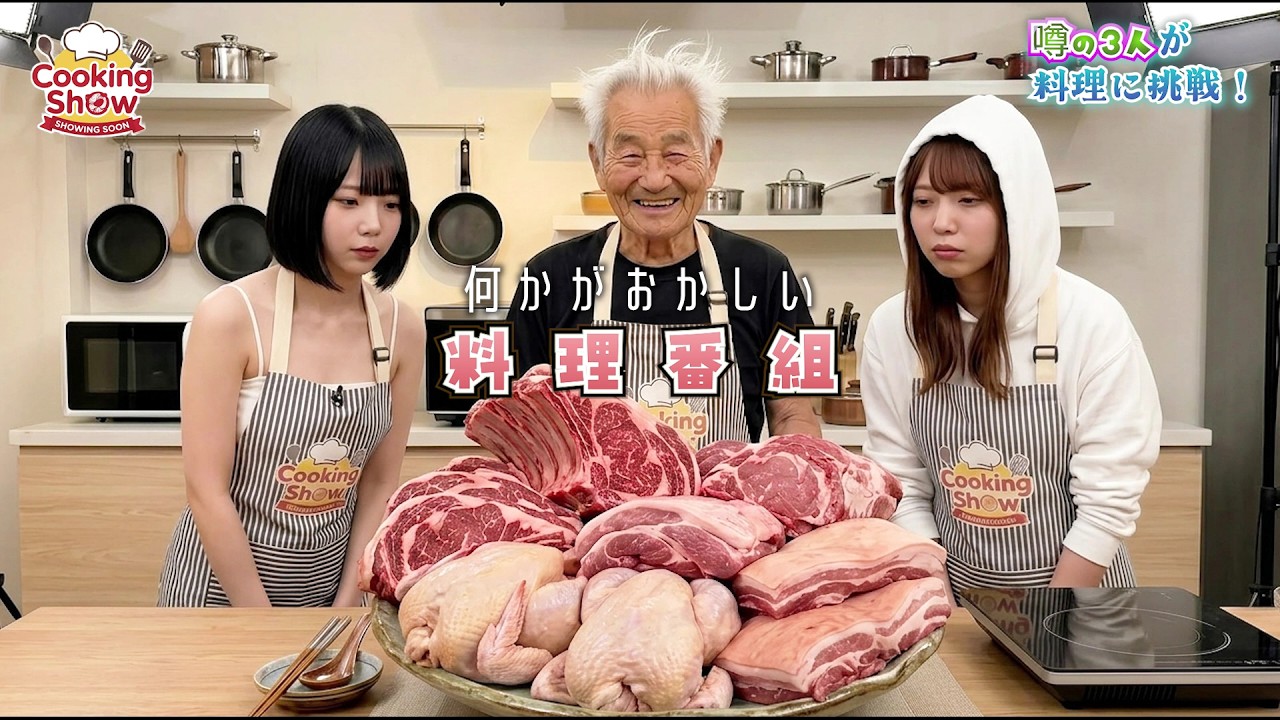 【カオス】何かがおかしい料理番組【21時のAIが考える料理番組】第2弾