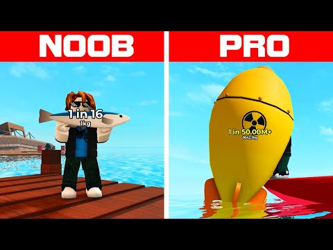 Roblox - I CAUGHT GIANT NUKE! (Go Fishing)