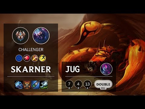 Skarner Jungle vs Evelynn - EUNE Challenger Patch 10.12