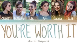 Cimorelli - You&#39;re Worth It (Color Coded Lyric Video)