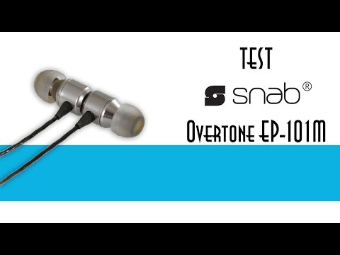Snab Overtone EP101M - unboxing i omówienie (1080p60) - Test