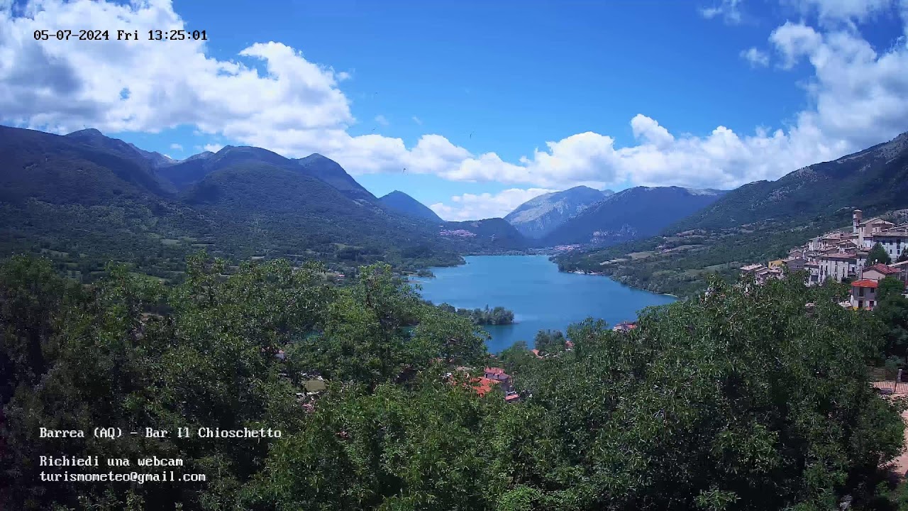 Barrea panorama vista lago | Bar Il Chioschetto (AQ)