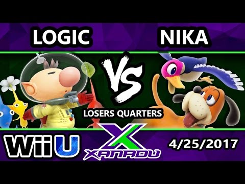 S@X 199 - InC VGBC | Logic (Olimar) Vs. Nika (Duck Hunt, Marth) - SSB4 Losers Quarters - Smash Wii U