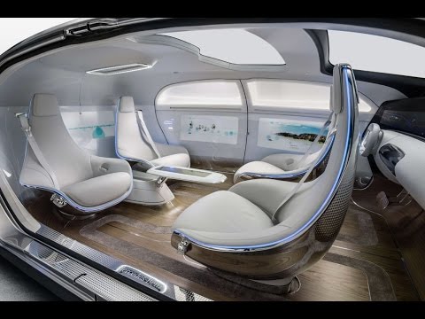 Mercedes-Benz F 015 Luxury in Motion concept Interior Design
