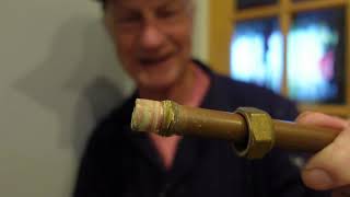 How to remove pipe olives from copper pipe
