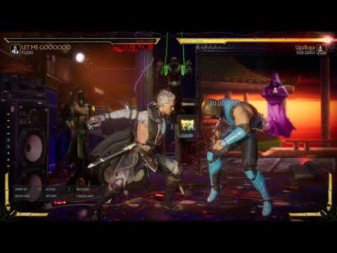 Fujin Meterless Air Slam Combo Midscreen