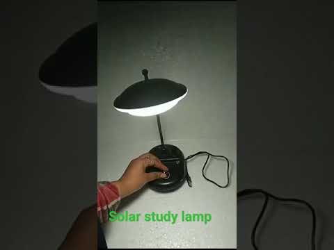 Solar Study Lamp