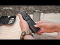 Nitecore EMR25 Elektroninis uodų ir kenkėjų repelentas, 12000 mAh, iki 12 val., 40 kHz, IPX5