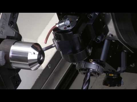 Winkelverstellbare Bohr-Fräseinrichtung/Adjustable angle drill-/milling unit