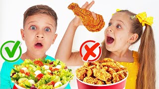 Download lagu Diana dan Roma - Makanan yang benar dan salah, cara makan yang benar. Video untuk anak-anak mp3
