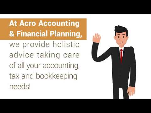 Acro Accounting & Financial Planning video.