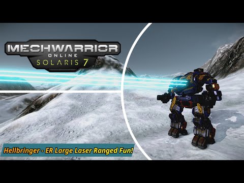 Mechwarrior Online - Hellbringer - ER Large Laser Ranged Fun!