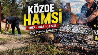 ÇİFTLİK KAPISINI AYARLADIM KÖZDE HAMSİ BALIĞI