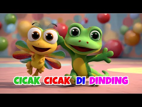 Cicak Cicak di Dinding - Lagu Anak Indonesia Populer - nursery rhyme Indonesia - TK PAUD