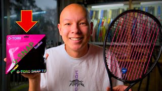 I Created My Own Tennis String (Toroline O-Snap)