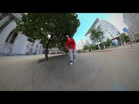26km around Manchester on Skates with a GoPro