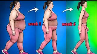 Belly fat & Full body fat burn // Easy Exercises at home for weight loss // 20 kg burn in 1 month 🔥