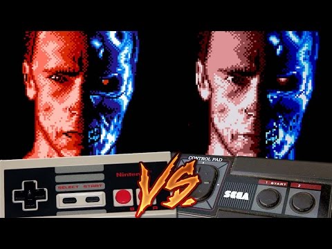 NES Vs Sega Master System - Terminator 2: Judgment Day