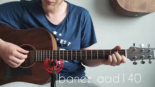 Video thumbnail for Ibanez aad140 vs Ibanez aw54//sound test by P.P.K Suhonen