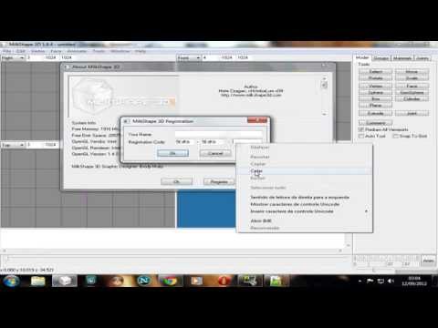 COMO REGISTRAR O MILKSHAPE 3D
