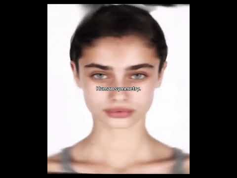 Human facial symmetry #ytshorts #looks