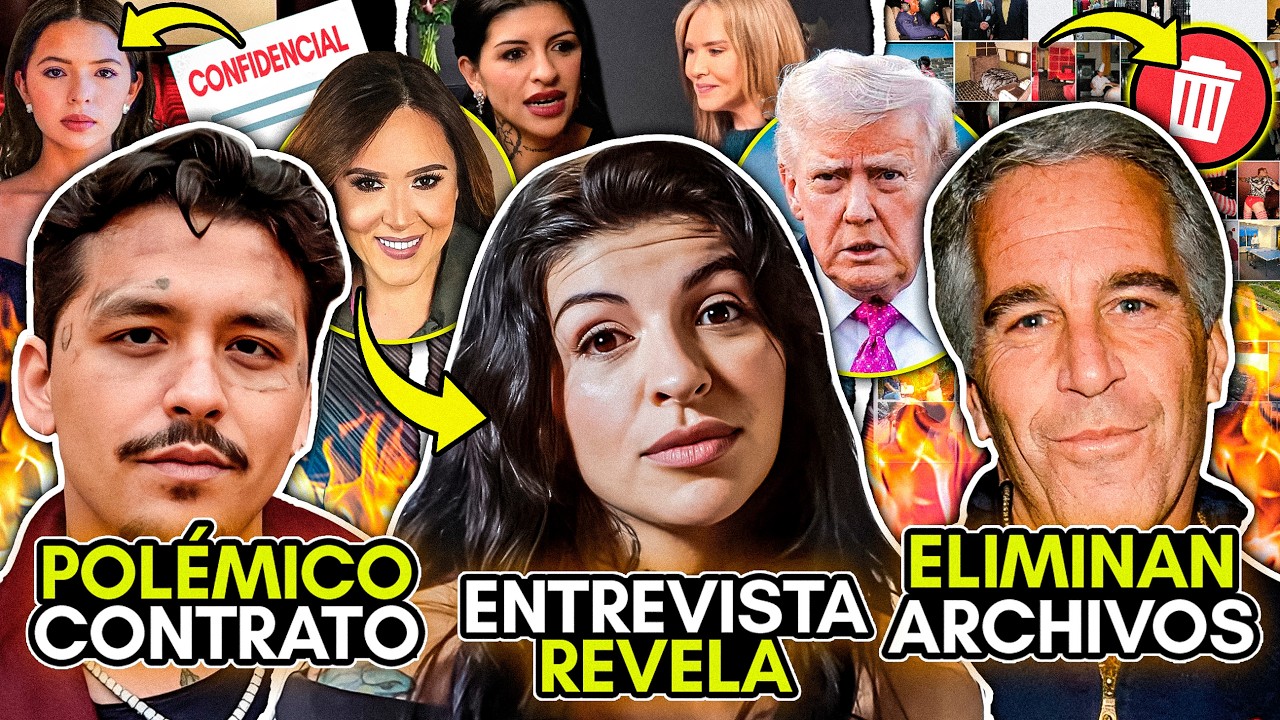 CAZZU da ENTREVISTA! NODAL y ANGELA EXPUESTOS! ELIMINAN ARCHIVOS EPSTEIN! TRUMP FURIOSO! EMMA WATSON