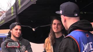 The Contortionist Interview with Joey and Robby NEMHF 2013