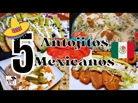 5 RECETAS FÁCILES DE ANTOJITOS MEXICANOS PARA LAS FIESTAS PATRIAS