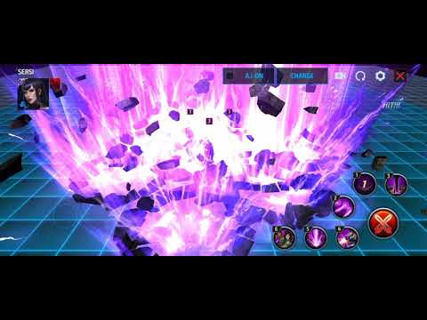 Sersi in Modern suit skills preview | Marvel Future Fight