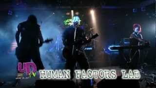 HUMAN FACTORS LAB Part ONE Live at Backstage Lounge for UDTV Industrial Allaince 6-15-2012