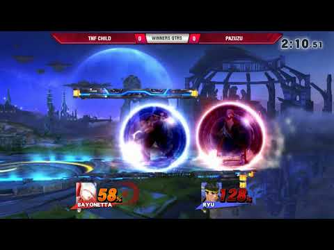 VS Weekly 10/4/18 - Winners Qtrs - TNF Child (Bayonetta) vs Pazuzu (Ryu) - Smash 4