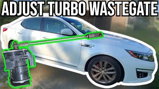 HOW TO ADJUST TURBO WASTEGATE VOLTAGE ON KIA OPTIMA HYUNDAI | 2.0L | 4-CYLINDER | DIY | STEP BY STEP