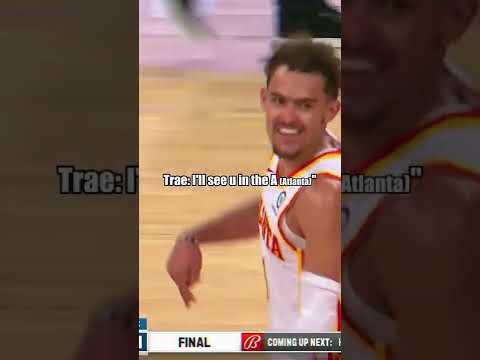 Trae Young Is A Villain! 🥶🥶🥶 #shorts