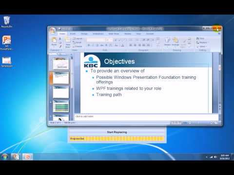 MS PowerPoint Find and Replace In Multiple Presentations Software