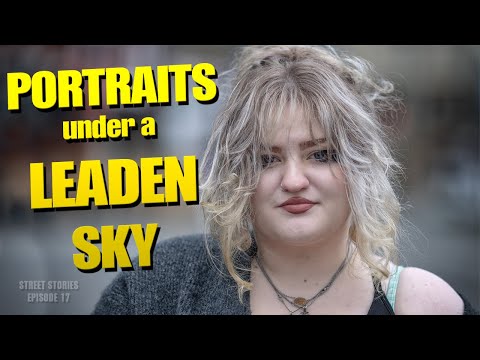 Street Portraits Under a Leaden Sky