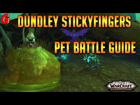 Dundley Stickyfingers Pet Battle Guide - Shadowlands