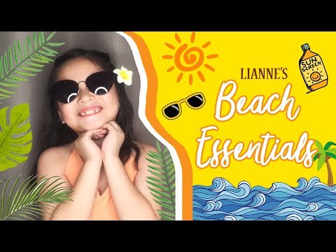BEACH ESSENTIALS // Lianne Mae