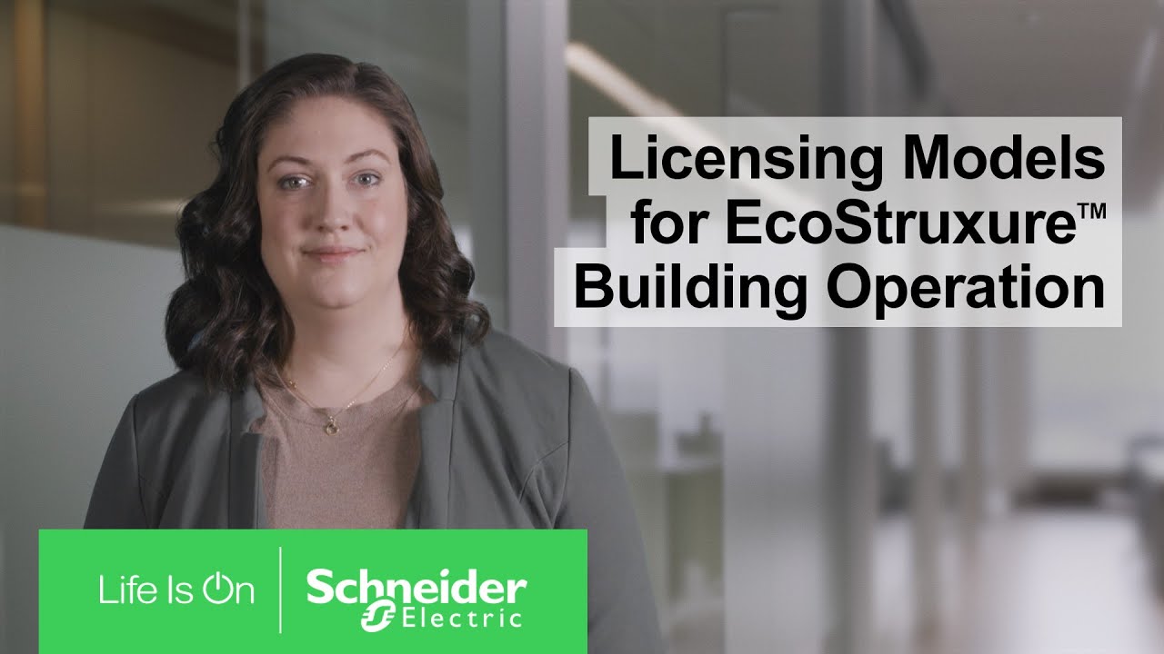 New licensing models for EcoStruxure Building Operation