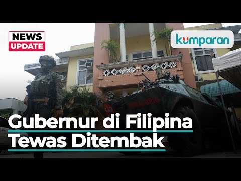 Teror di Filipina Tewaskan Gubernur, 1 Pelaku Tewas dalam Baku Tembak