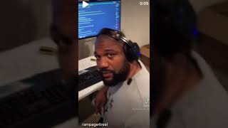 Rampage Jackson got slap by his own son.😂#shorts #viral #fyp