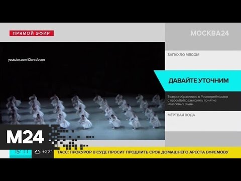 Московские театры просят Роспотребнадзор разъяснить понятие 'массовых сцен' - Москва 24